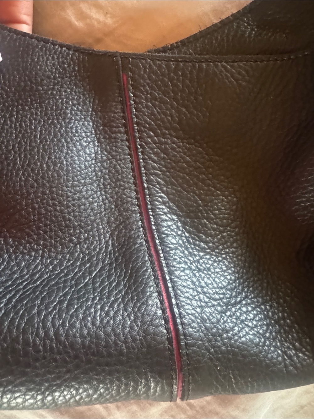 Hammitt Black Pebbled Leather Hobo - Picture 6 of 16